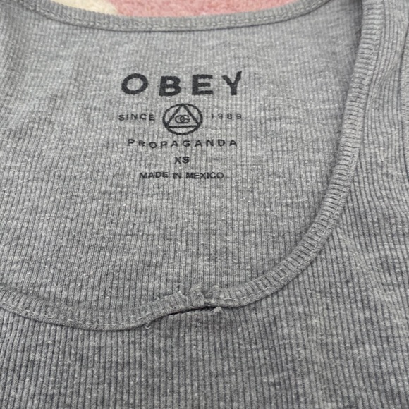 Cute little gray tank top! Too small for me anymore! - Picture 2 of 3